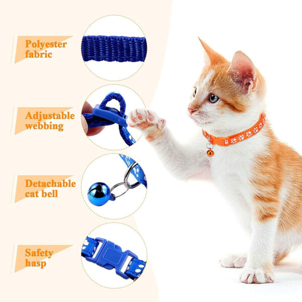 Adjustable Collar With Bell For Cat Or Small Dogs Item No#10050 - Image 5