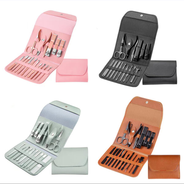 16 In 1 Manicure Set Nail Clippers Pedicure Kit Item No#10053 - Image 2