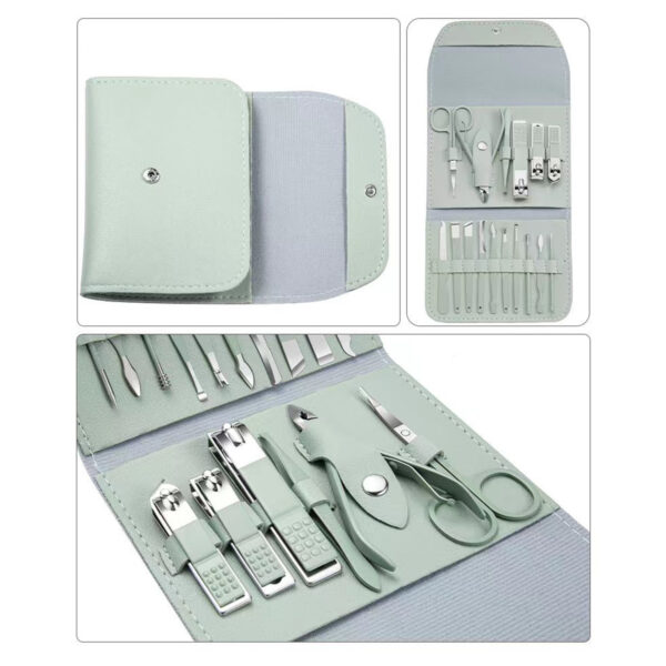 16 In 1 Manicure Set Nail Clippers Pedicure Kit Item No#10053 - Image 3