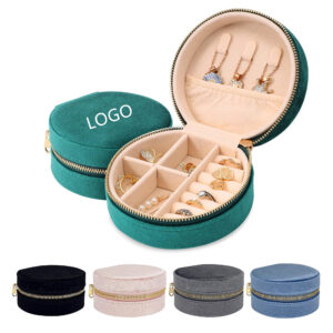 Small Velvet Jewelry Box Travel Organizer Item No#10057