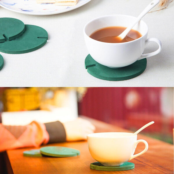 Set Of 6 Diy Cactus Coasters With Flowerpot Holder Item No#10058 - Image 5