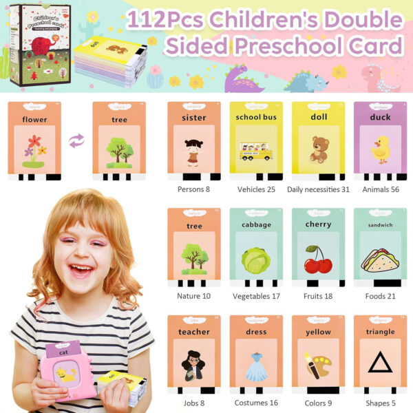 Kids Talking Flash Cards with 224 Sight WordsItem No#10061 - Image 3