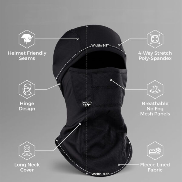 Balaclava Winter Face Mask For Ourdoor Sports Item No#10072 - Image 3