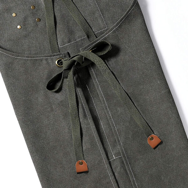 Heavy Duty Adjustable Work Apron With Large Pockets Item No#10083 - Image 3