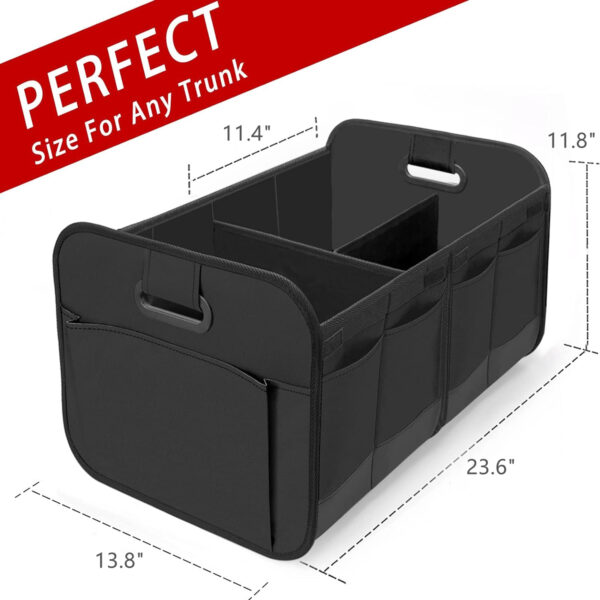 Foldable Multi-Compartment Car Organizers Item No#10088 - Image 2