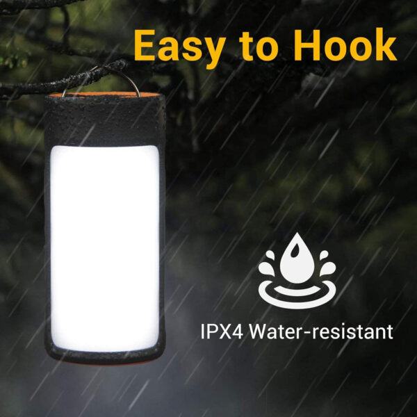 Rechargeable LED Camping Lantern Lights with hookItem No#10107 - Image 4