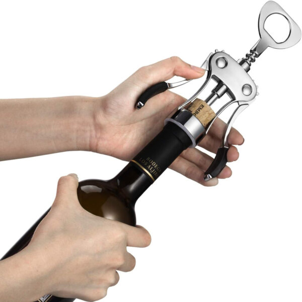 Wing Corkscrew with Multifunctional Bottles OpenerItem No#10116 - Image 3