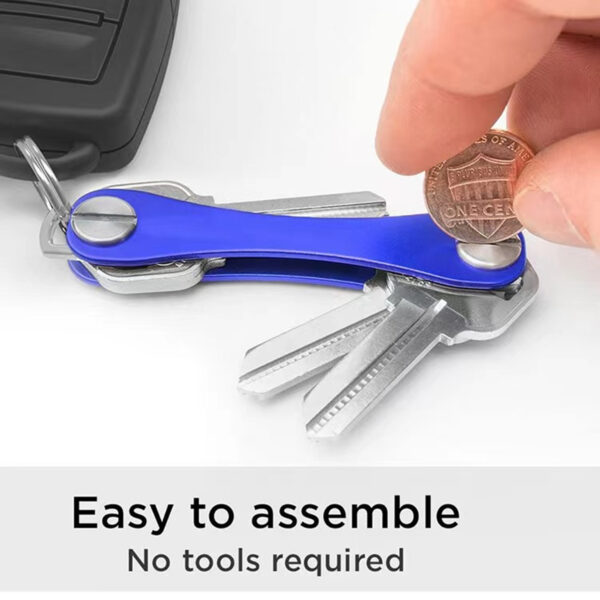 Compact Key Organizer Holder For Keychain Key Ring Item No#10131 - Image 3