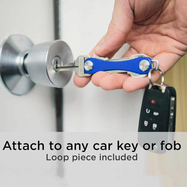 Compact Key Organizer Holder For Keychain Key Ring Item No#10131 - Image 4