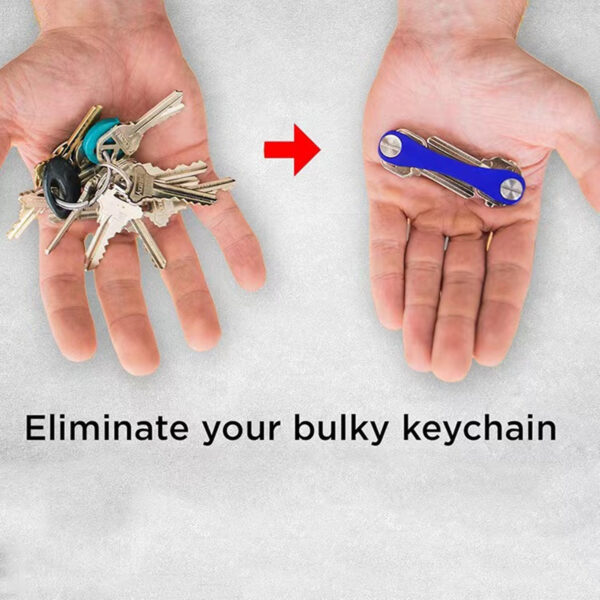 Compact Key Organizer Holder For Keychain Key Ring Item No#10131 - Image 5