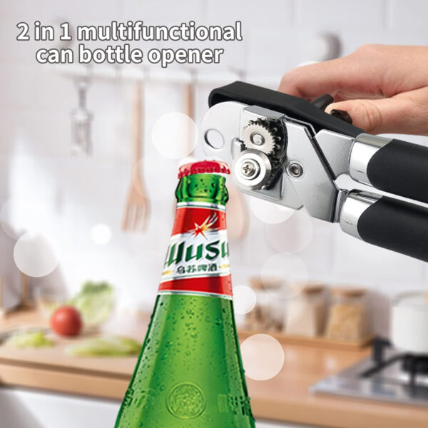 Handheld Stainless Steel Can Opener Item No#10144 - Image 5