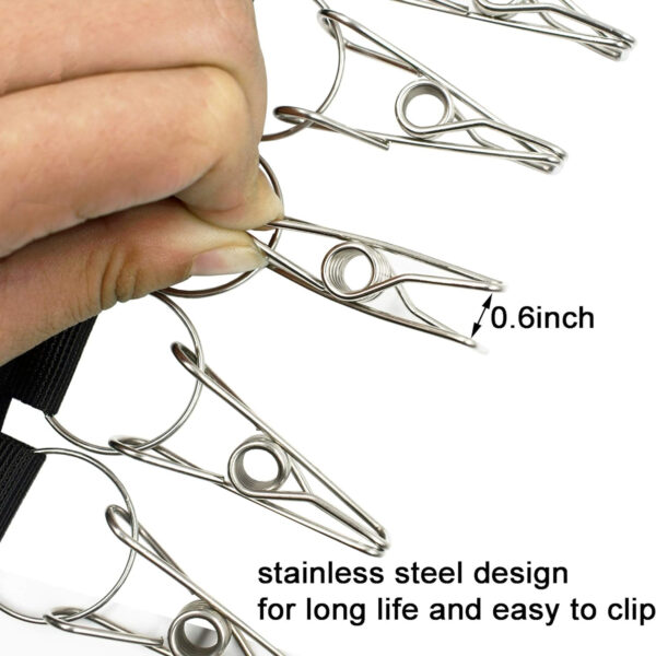 Hat Organizer Holder With Storage 10 Clips Item No#10147 - Image 4