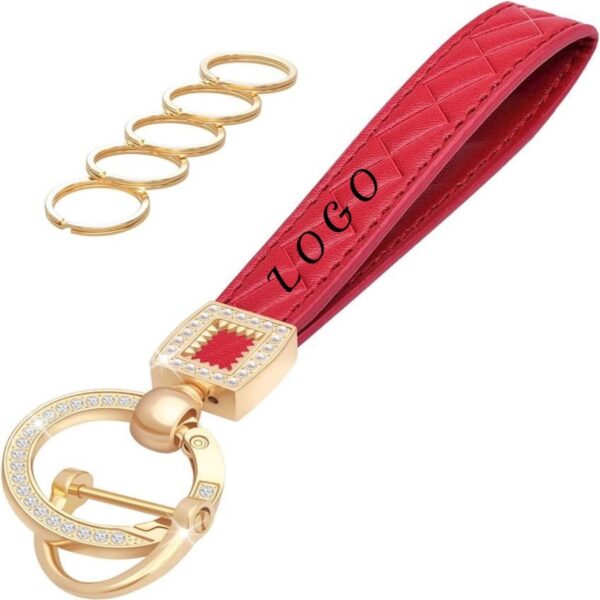 Leather Keychain Item No#10362