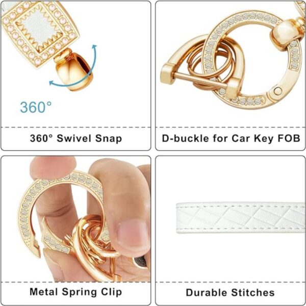 Leather Keychain Item No#10362 - Image 2