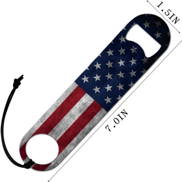 Usa Flag Bottle Opener Item No#10366 - Image 2
