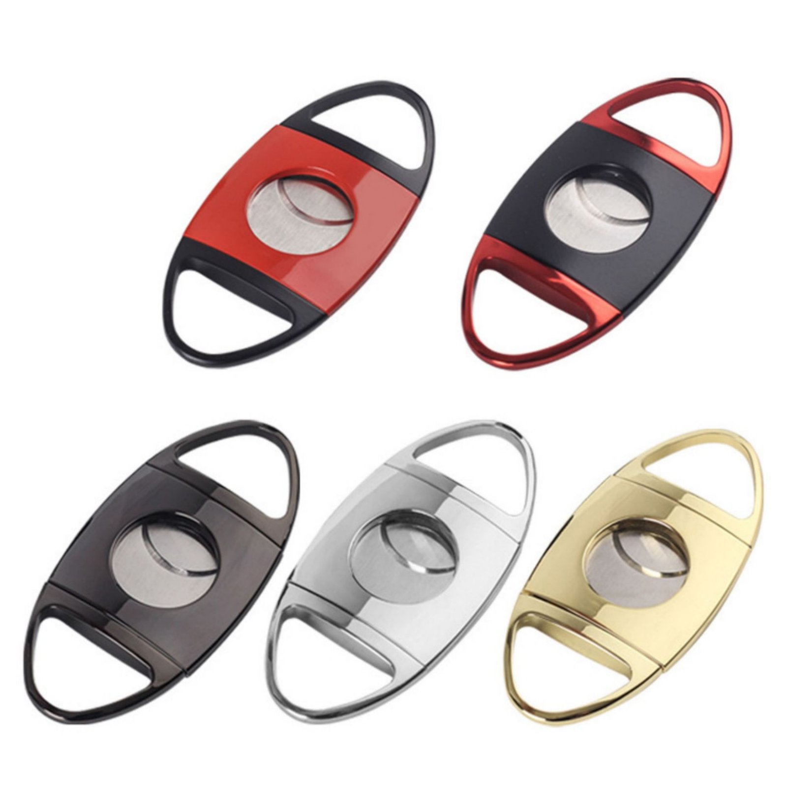 Cigar Cutter Stainless Steel Double Blade Item No#10381