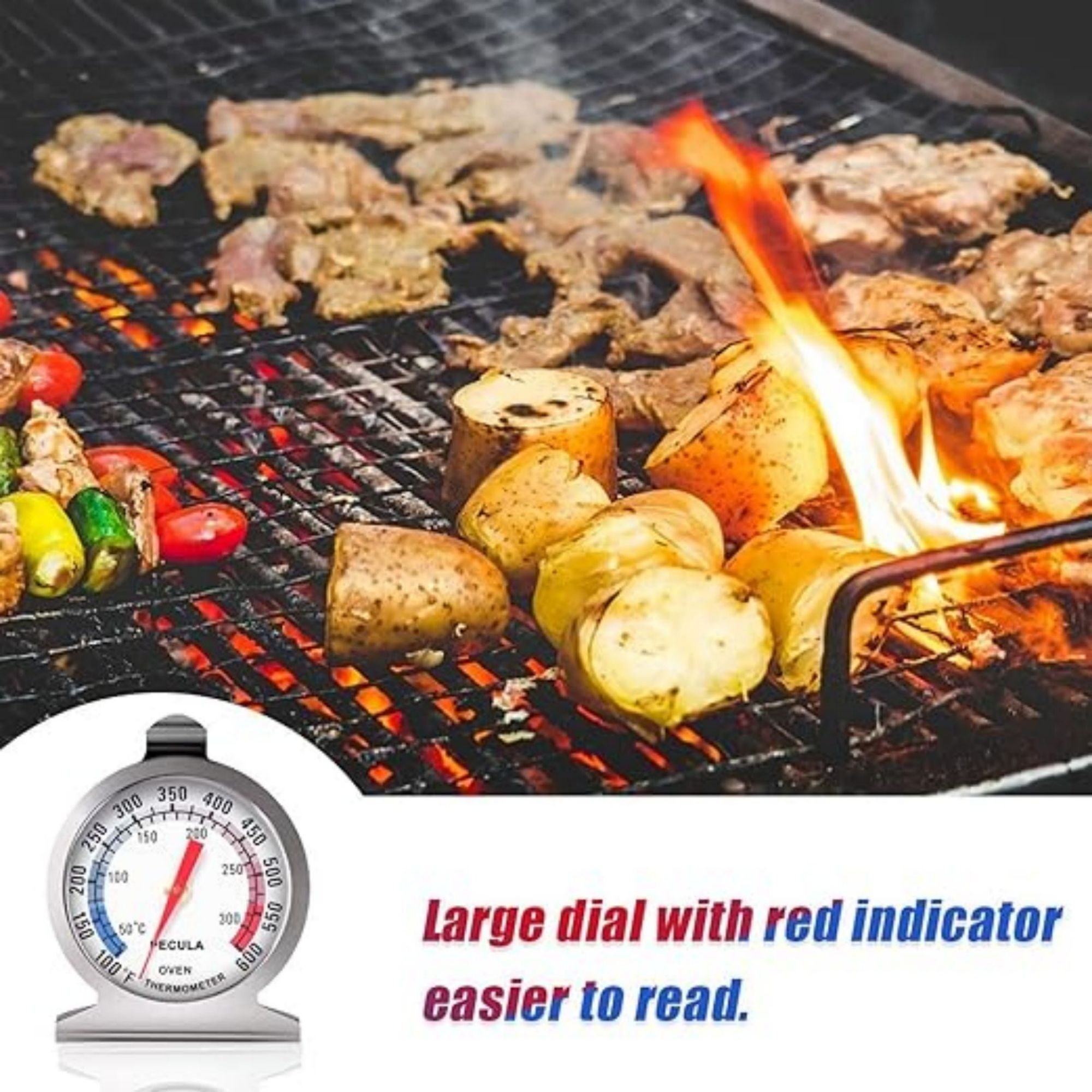 Stainless Steel Oven Thermometer Item No#10382 - Image 4