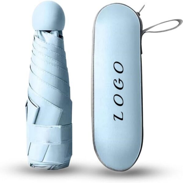 Cloudia Small Mini Umbrella With Case Item No#10389