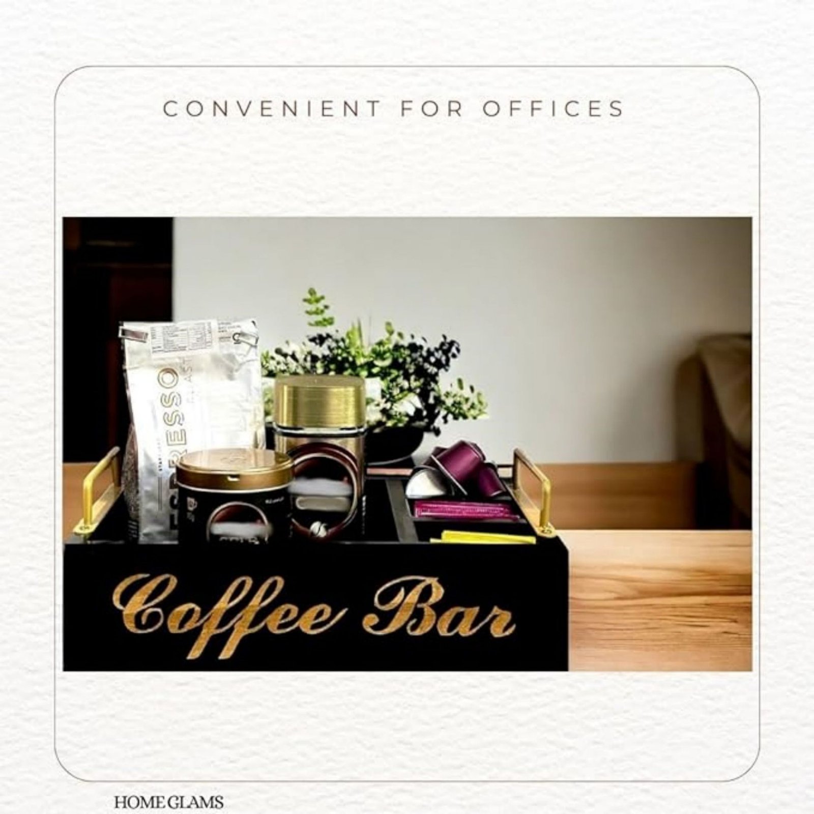 Coffee Bar Organizer Station Item No#10395 - Image 4