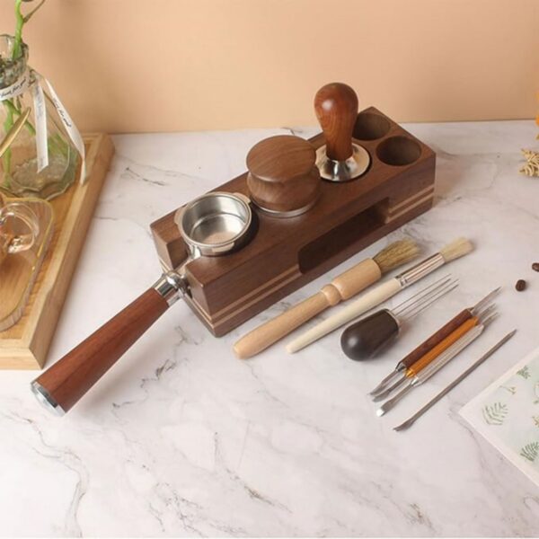 Wood Coffee Tamper Holder Item No#10397 - Image 3
