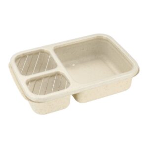 Wheat Straw Bento Lunch Boxes Item No#10401