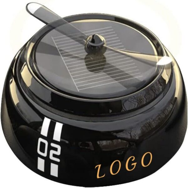 Car Air Freshener With Solar Energy Rotating Interior Item No#10404