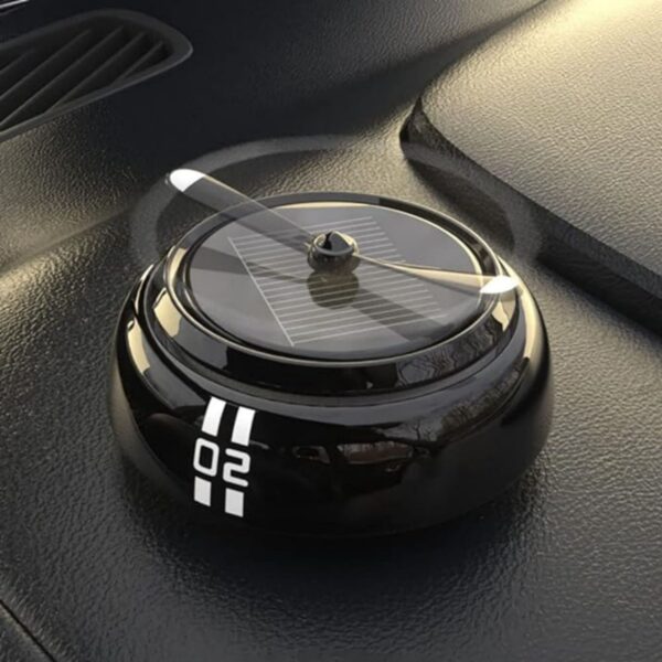 Car Air Freshener With Solar Energy Rotating Interior Item No#10404 - Image 3