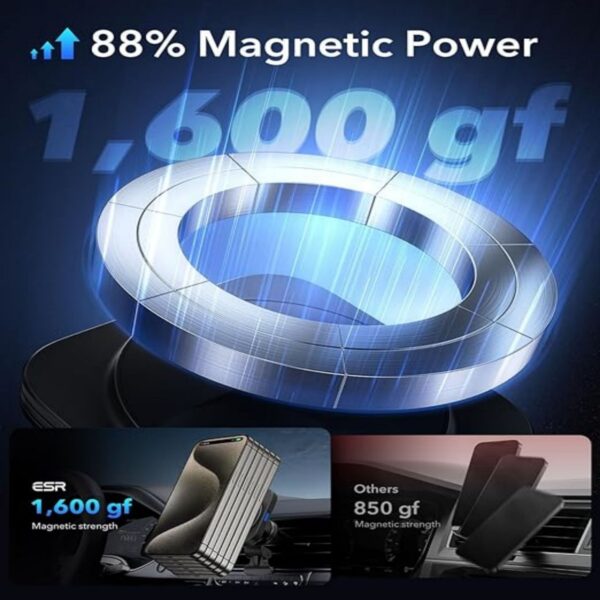 Magnetic Wireless Car Charger Item No#10408 - Image 3