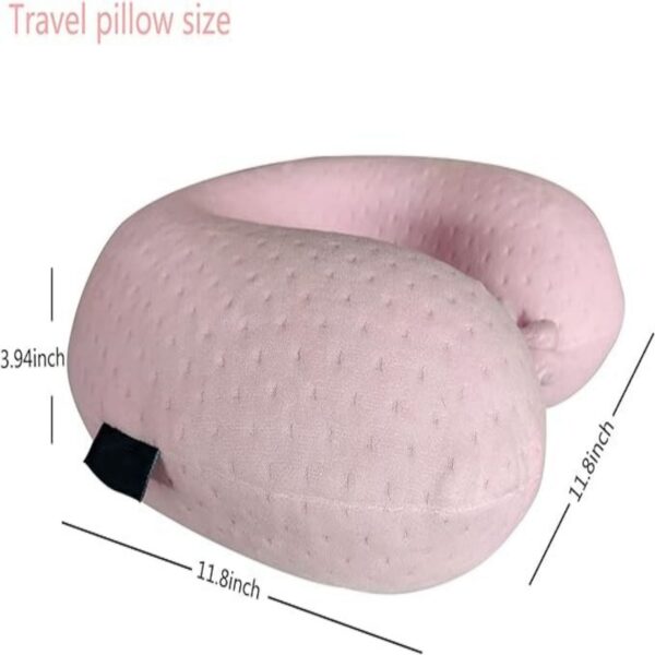 Pink Comfortable U Shape Memory Foam Pillows Item No#10428 - Image 2