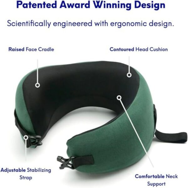 Compact Airplane Pillow For Traveling Item No#10429 - Image 3