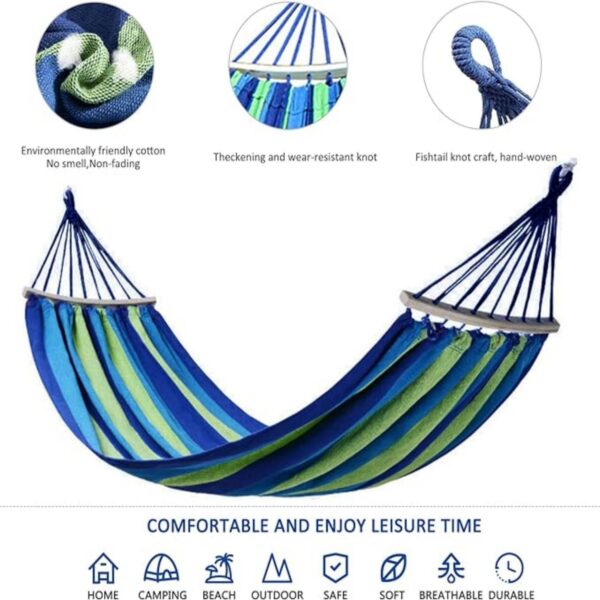 Cotton Canvas Hammock Item No#10430 - Image 2