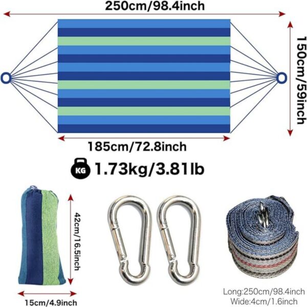 Cotton Canvas Hammock Item No#10430 - Image 3