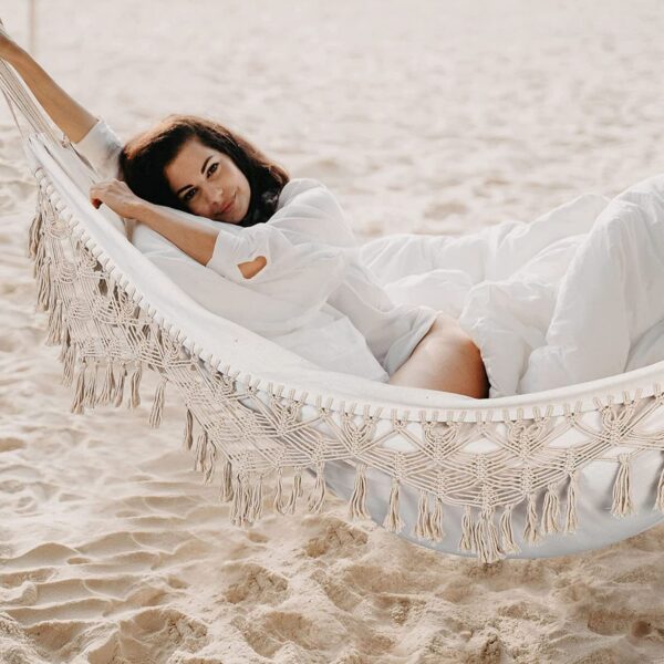 Cotton Canvas Hammock Item No#10431 - Image 4