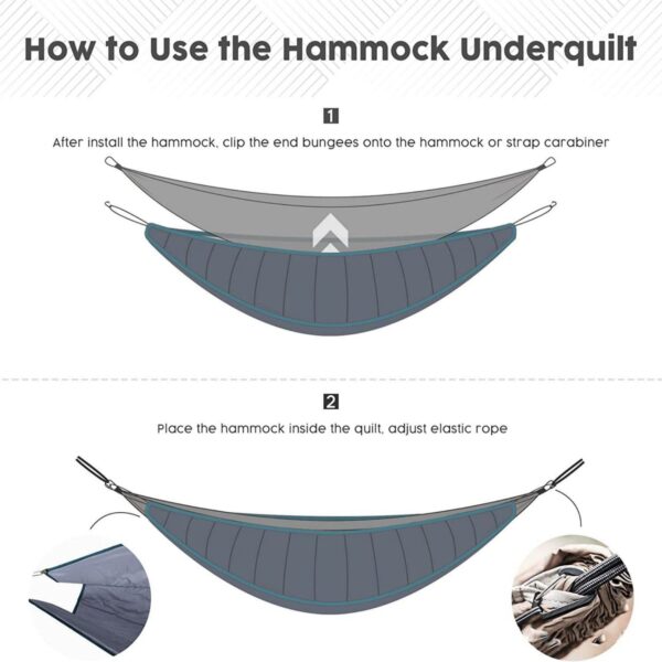 Portable Hammock Single or Double Item No#10440 - Image 3