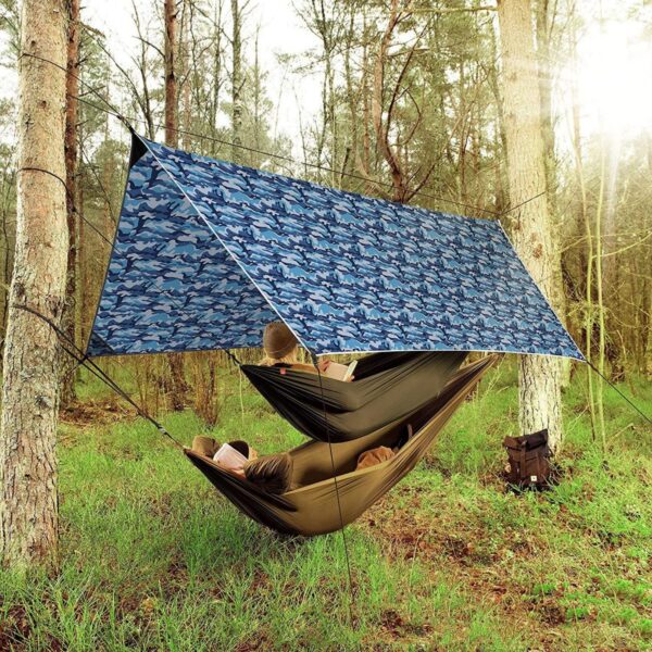 Hammock Rain Fly Camping Tarp Item No#10452 - Image 3