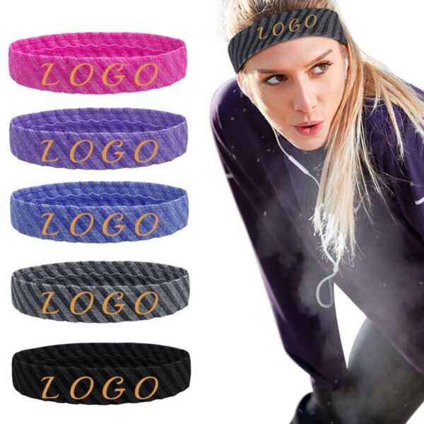 Sweatband Headbands For Running Item No#10466