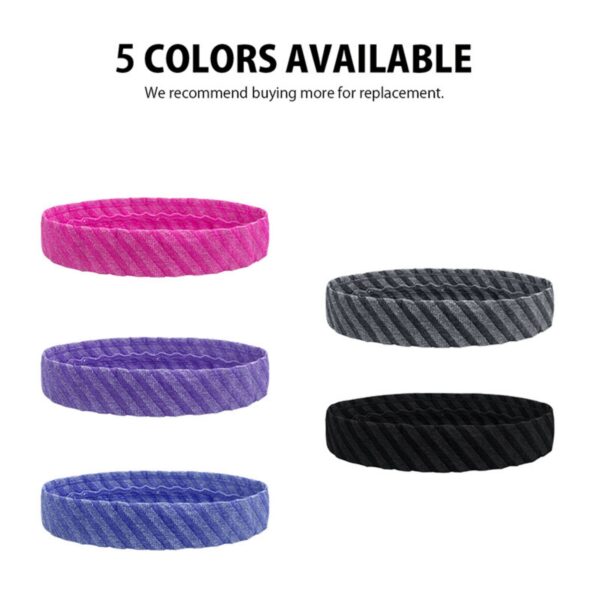 Sweatband Headbands For Running Item No#10466 - Image 4