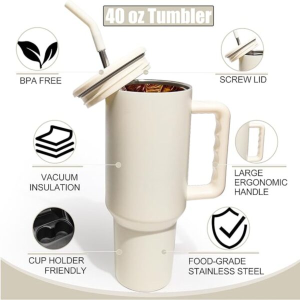40Oz Ice Cream Cup Item No#10476 - Image 2