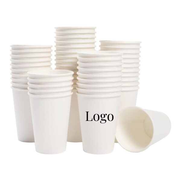 50 Pack 12 Oz Disposable Paper Cups Item No#10531