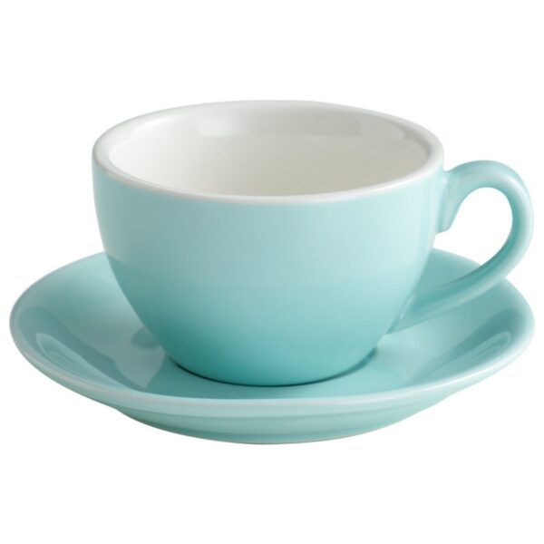 8Oz Colorful Ceramic Mug With Tray Item No#10538