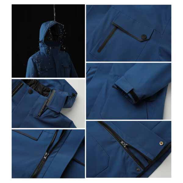 3-In-1 Waterproof Insulated Winter Jacket Item No#11012 - Image 3
