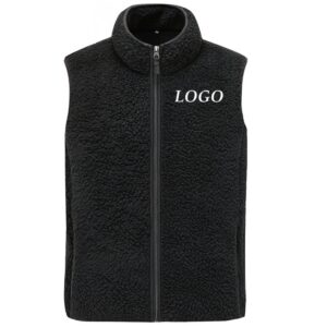 Full-Zip Polar Fleece Vest Item No#11014