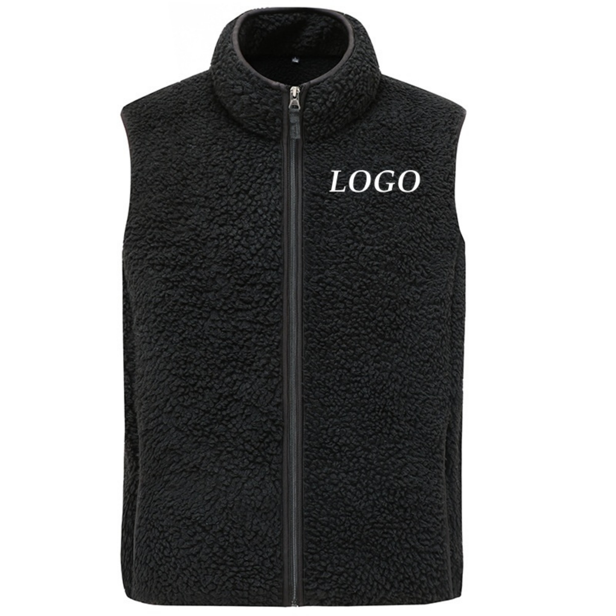 Full-Zip Polar Fleece Vest Item No#11014