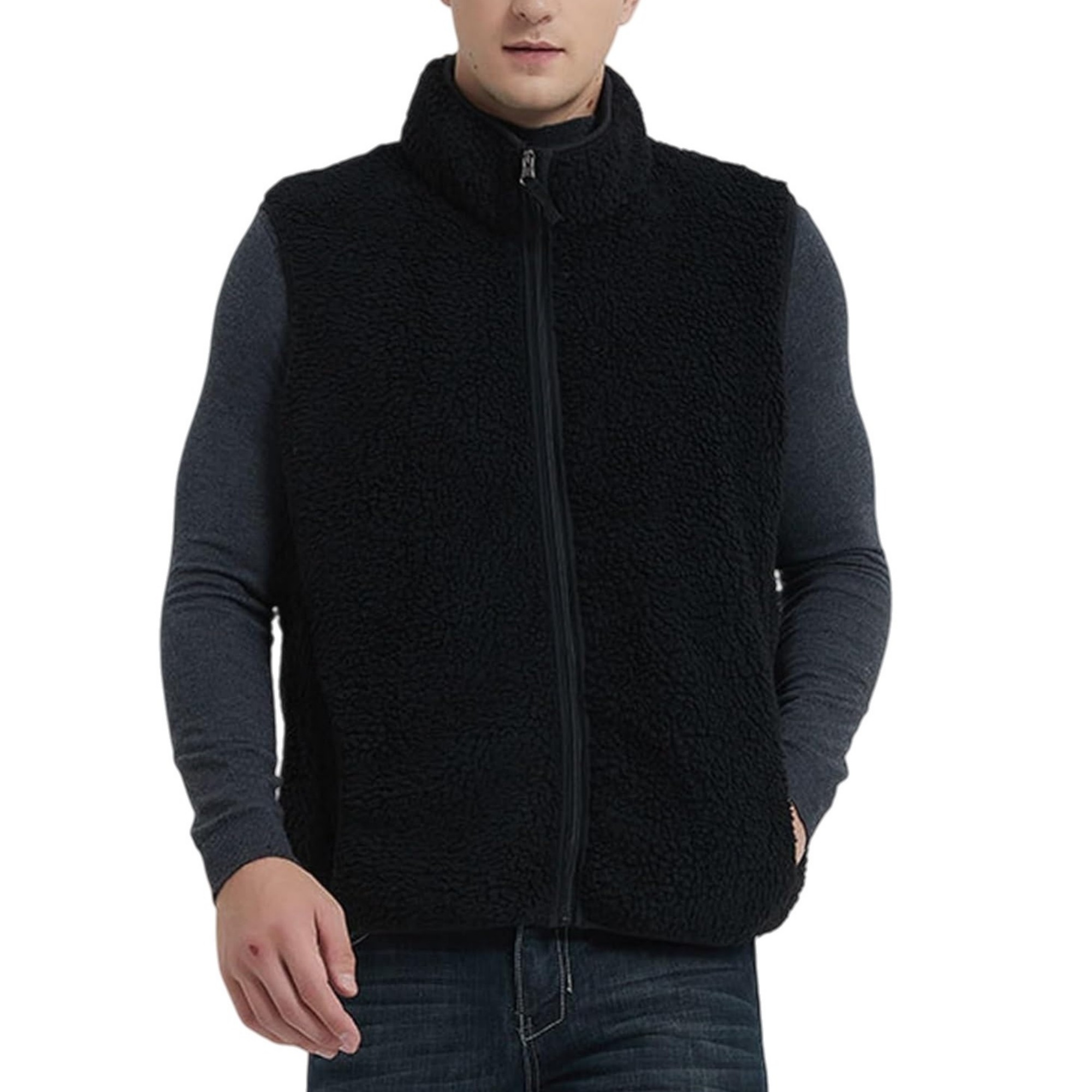 Full-Zip Polar Fleece Vest Item No#11014 - Image 6