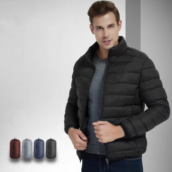 Men's Ultra-Light Down Packable Jacket Item No#11016 - Image 2