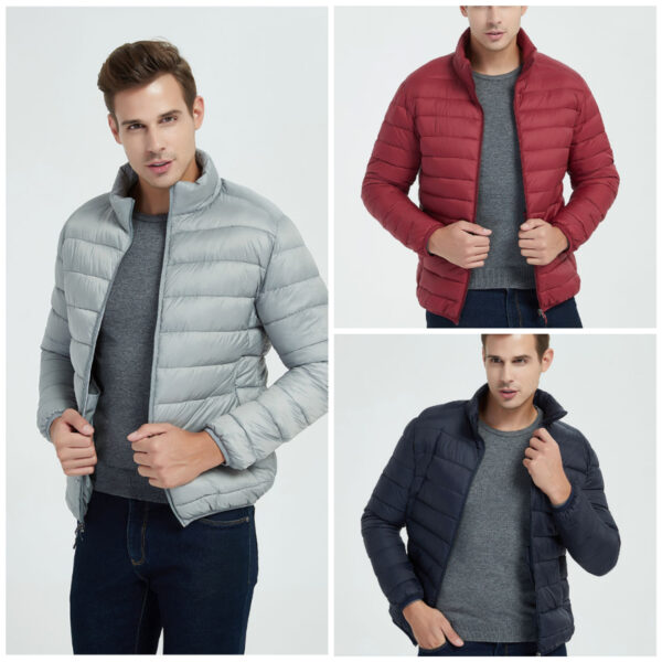 Men's Ultra-Light Down Packable Jacket Item No#11016 - Image 3