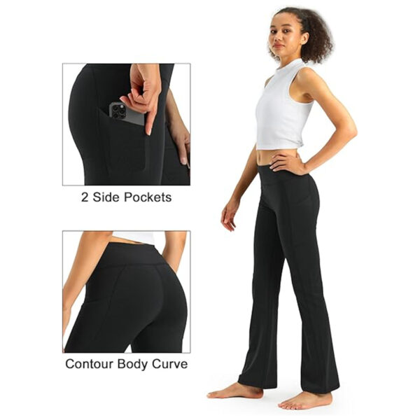 Women'S Yoga Pants With Pockets Item No#11020 - Image 3