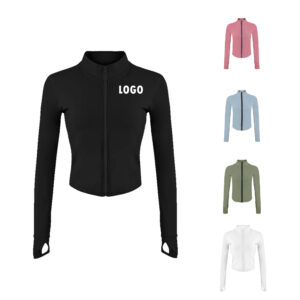Womens Running Jacket With Thumb Holes Item No#11021