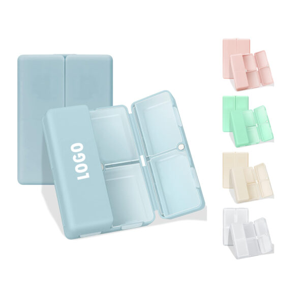 Daily Pill Organizer With 7 Compartments Item No#11041