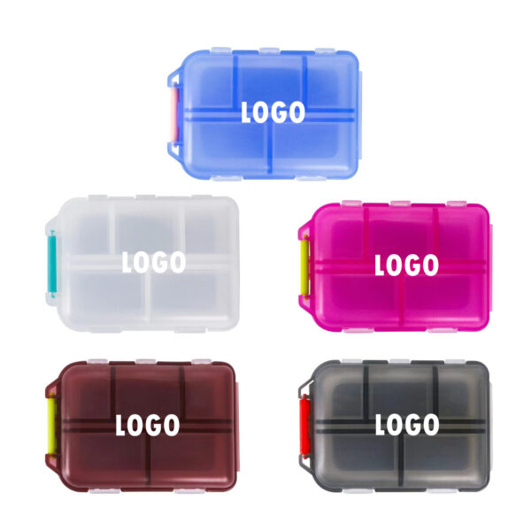 Travel Pill Box With 10 Compartments Item No#11042 - Image 3
